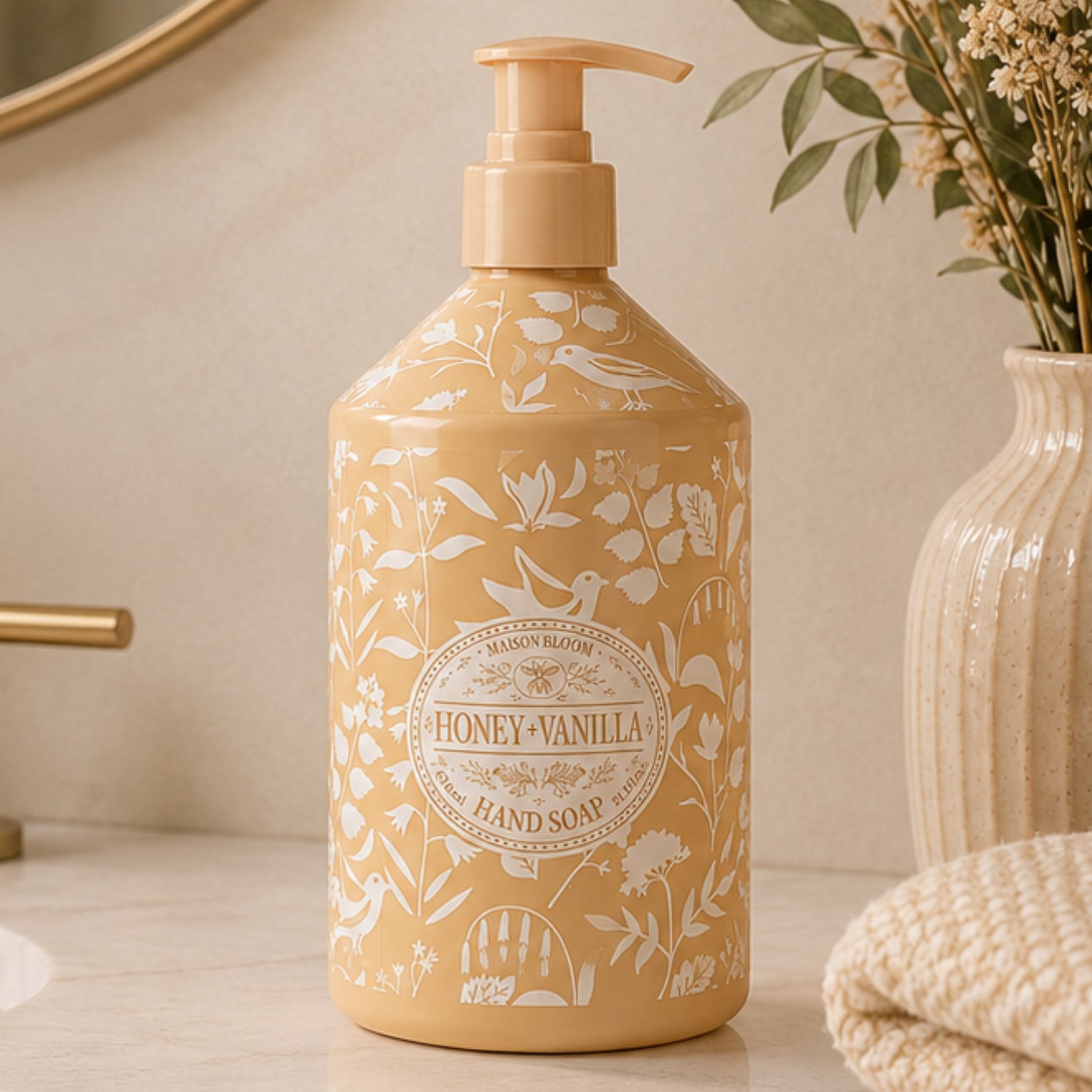 Maison Bloom Honey + Vanilla Hand Soap 636ml