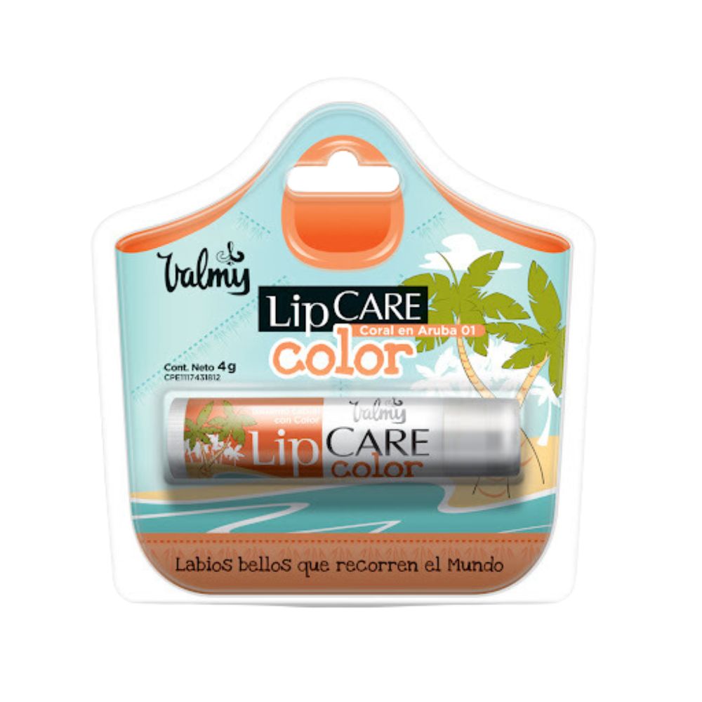 Valmy Lip Care Color #01 Coral en Aruba