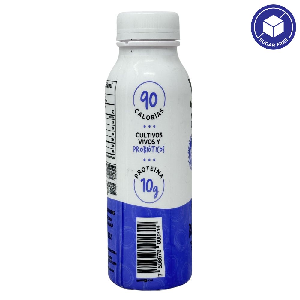 Yolo Yogurt Griego Liquido Descremado Blueberry Coco 200ml