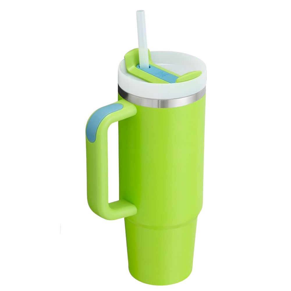 Stanley Termo Quencher H2.0 FlowState Tumbler 30oz Bright Lime