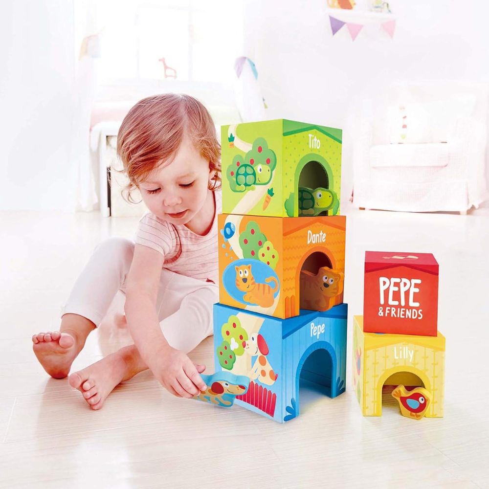 Hape Friendship Tower 9 Pieces 18m+