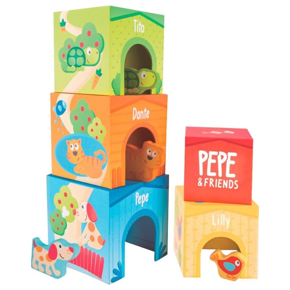 Hape Friendship Tower 9 Pieces 18m+