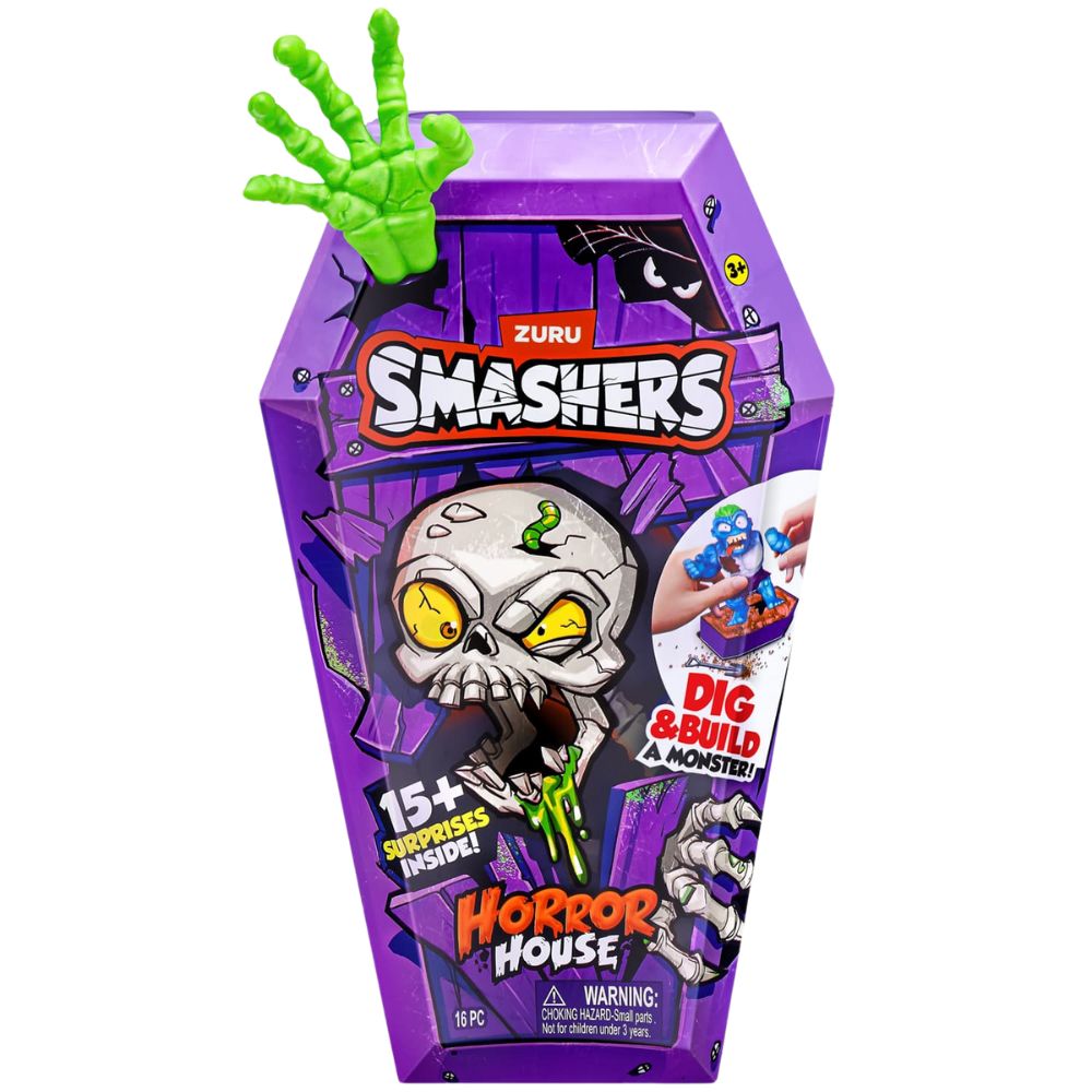 Zuru Smashers Horror House Dig & Build A Monster 16pc
