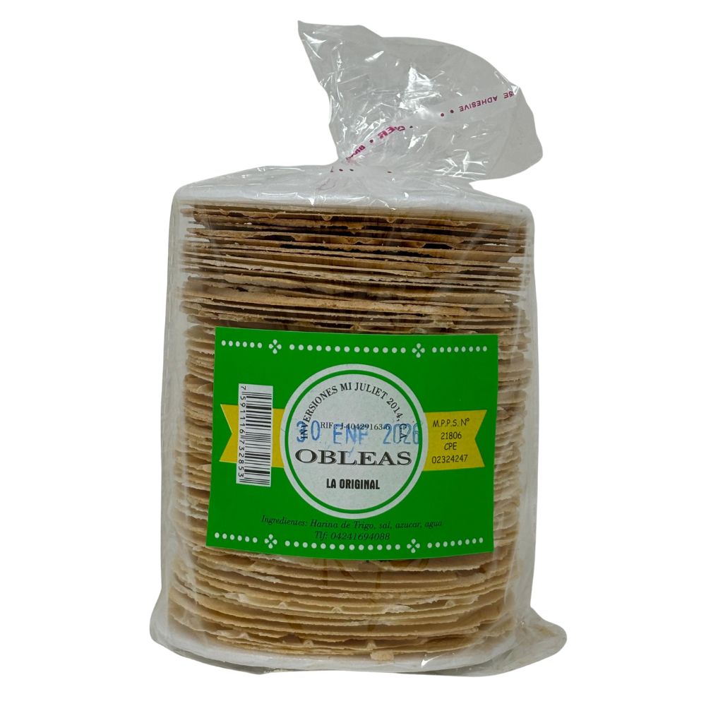 Obleas Mini La Original 60 Hojas 9cm Aprox