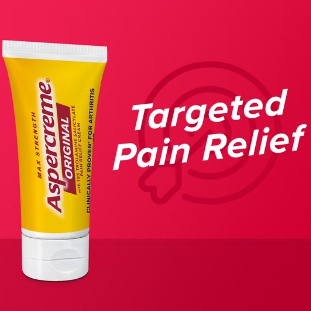Aspercreme Original Crema Pain Relief Liquid Lidocaine 85g