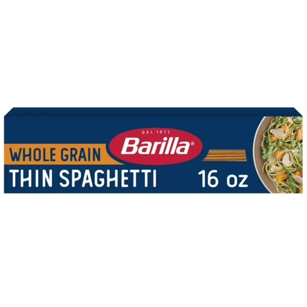 Pasta Barilla Whole Grain  Thin Spaghetti 454g