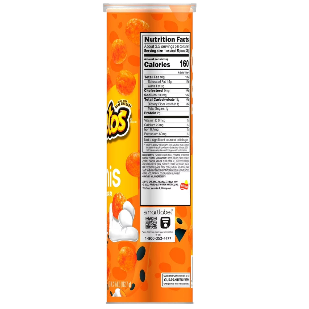 Cheetos Minis Sabor Cheddar 102.7gr