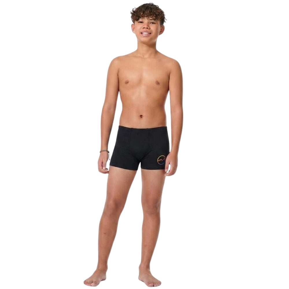 Mania de Ti Trajes de Baño Boxer de Natación para Niños Color Negro