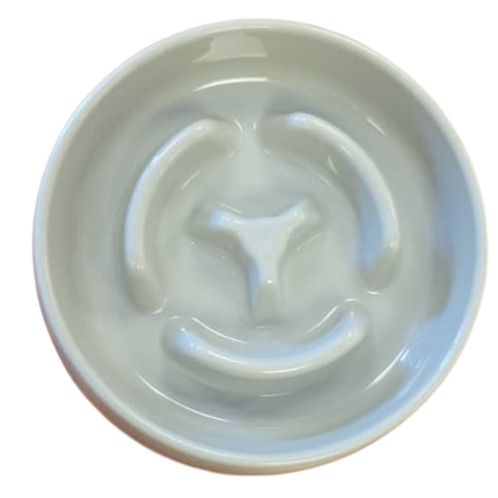 Brezza Pet Plato Tazon para Mascotas para Comer Lento 775ml