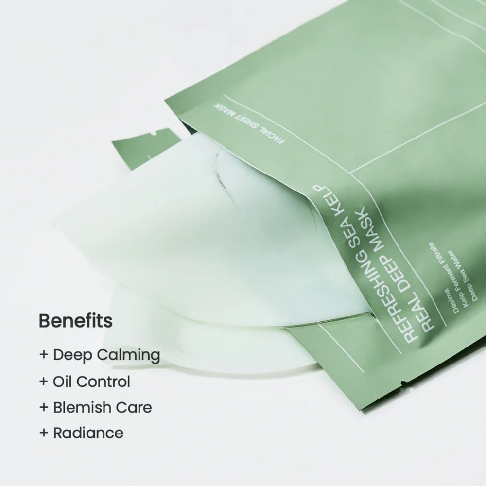 Biodance Mascarilla Refreshing Sea Kelp Real Deep Mask 34gr
