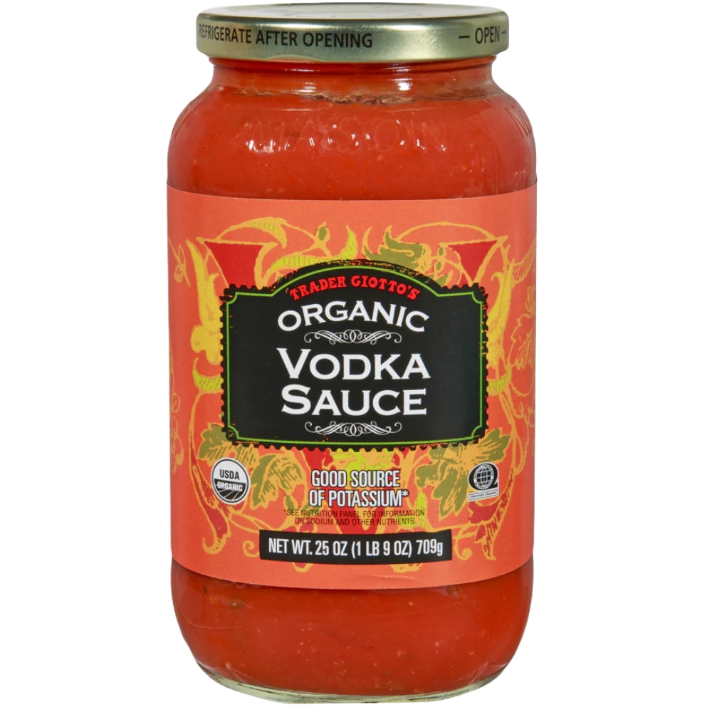 Trader Giottoʹs Organic Vodka Sauce 709g