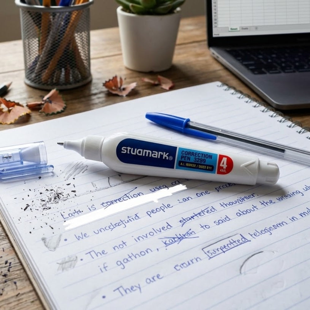 Studmark Pluma Corrector Pequeño 0.8mm 4ml 12Und