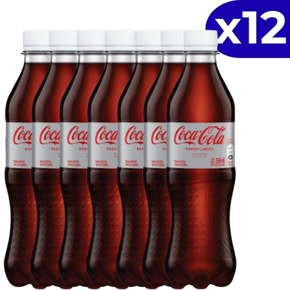 Coca Cola Ligero Sin Azucar 355ml 12 Und