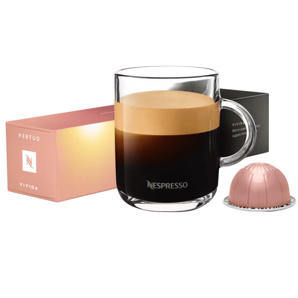 Nespresso Capsule Vertuo Vivida con Vitamina B12 230ml