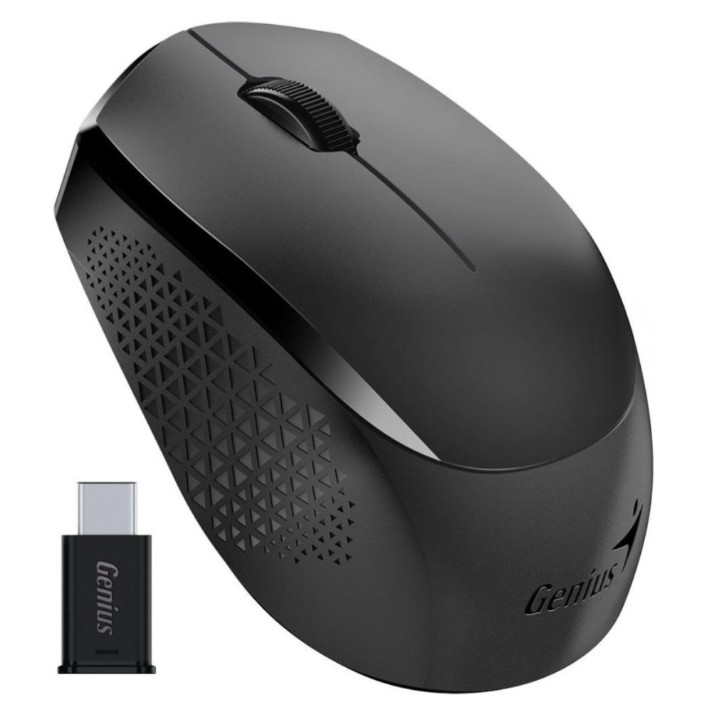 Genius Mouse Inalámbrico NX-8000S 1200 DPI USB-C Silencioso Color Negro
