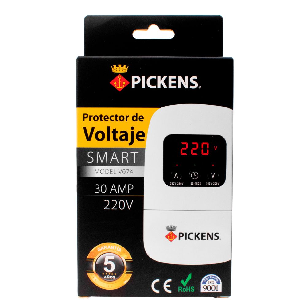 Pickens Protector de Voltaje Ajustable 220 Voltios