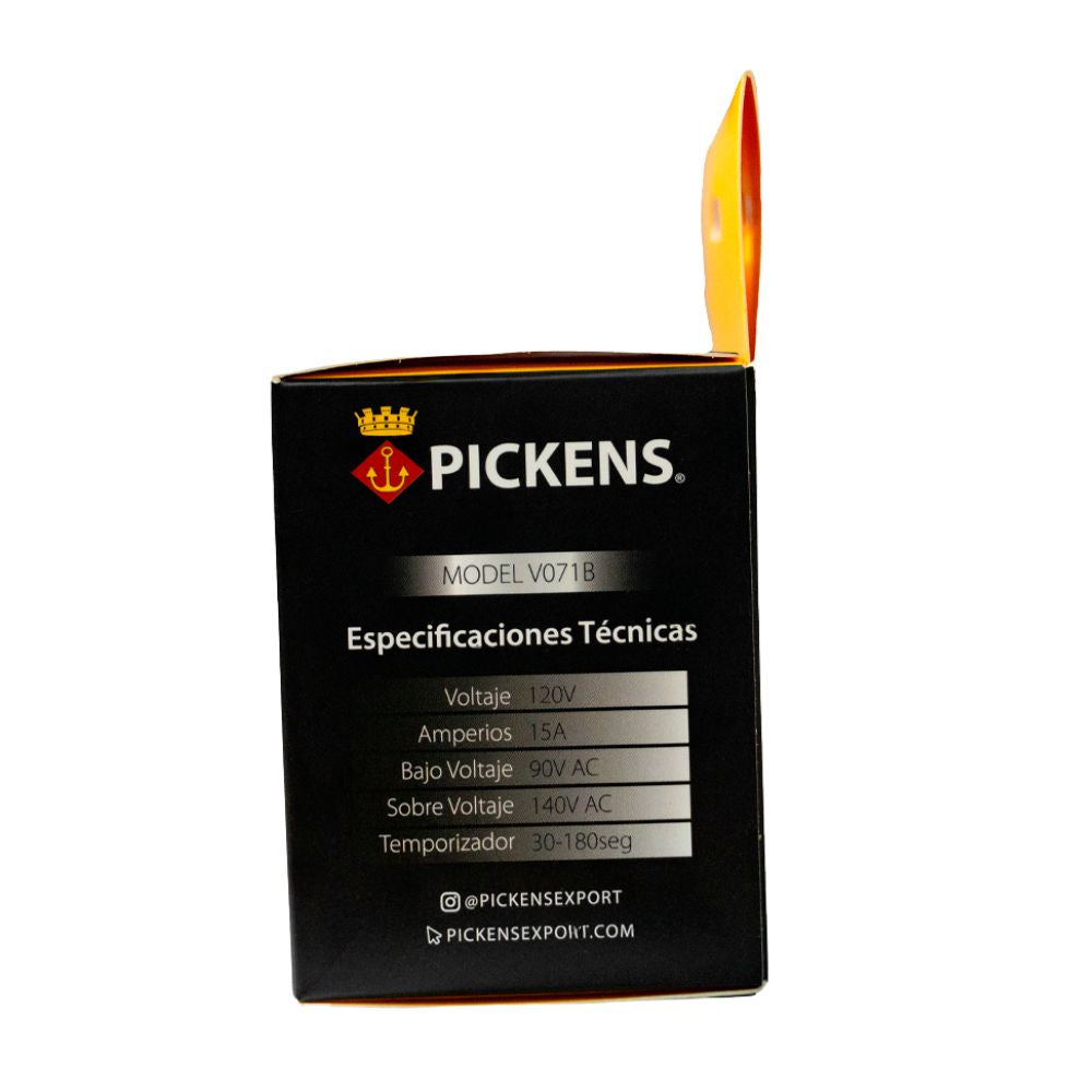 Pickens Protector de Voltaje Multipropósito 120V USB + USB C