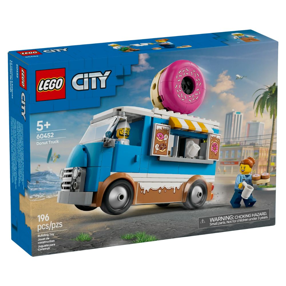 Lego City Donut Truck 196 Pzs 5+