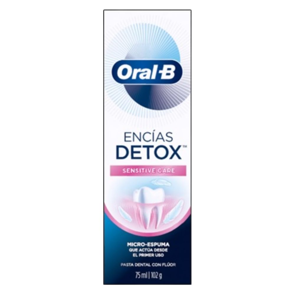 Oral-B Crema Dental Detox Sensitive Care 102gr