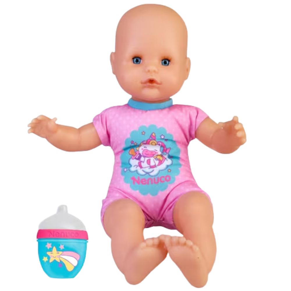 Nenuco Muñeco Con Biberon Y Sonajero Pink 3+