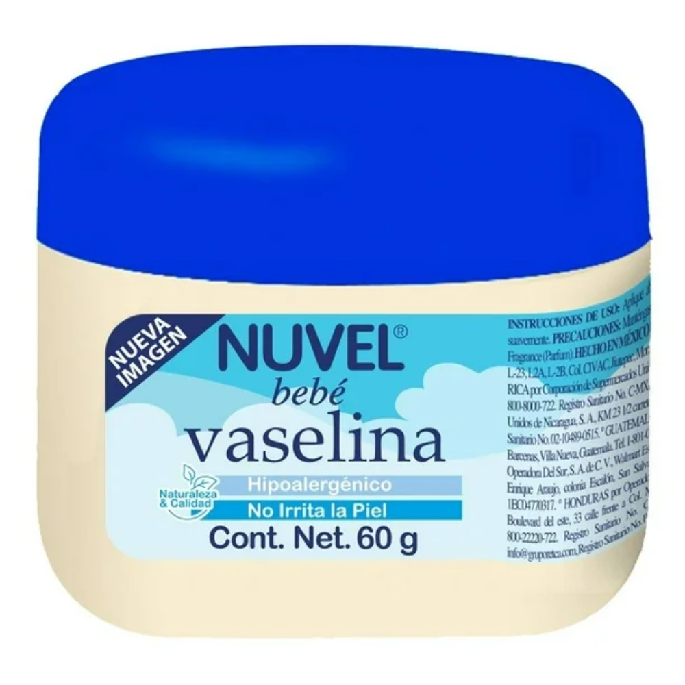 Nuvel Vaselina Para Bebé 60gr