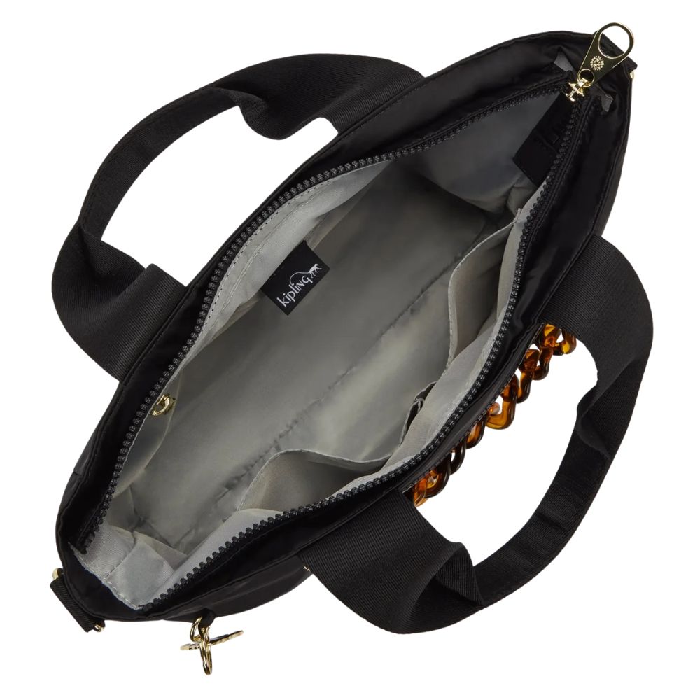 Kipling Cartera Charcoal Chain Neary FC