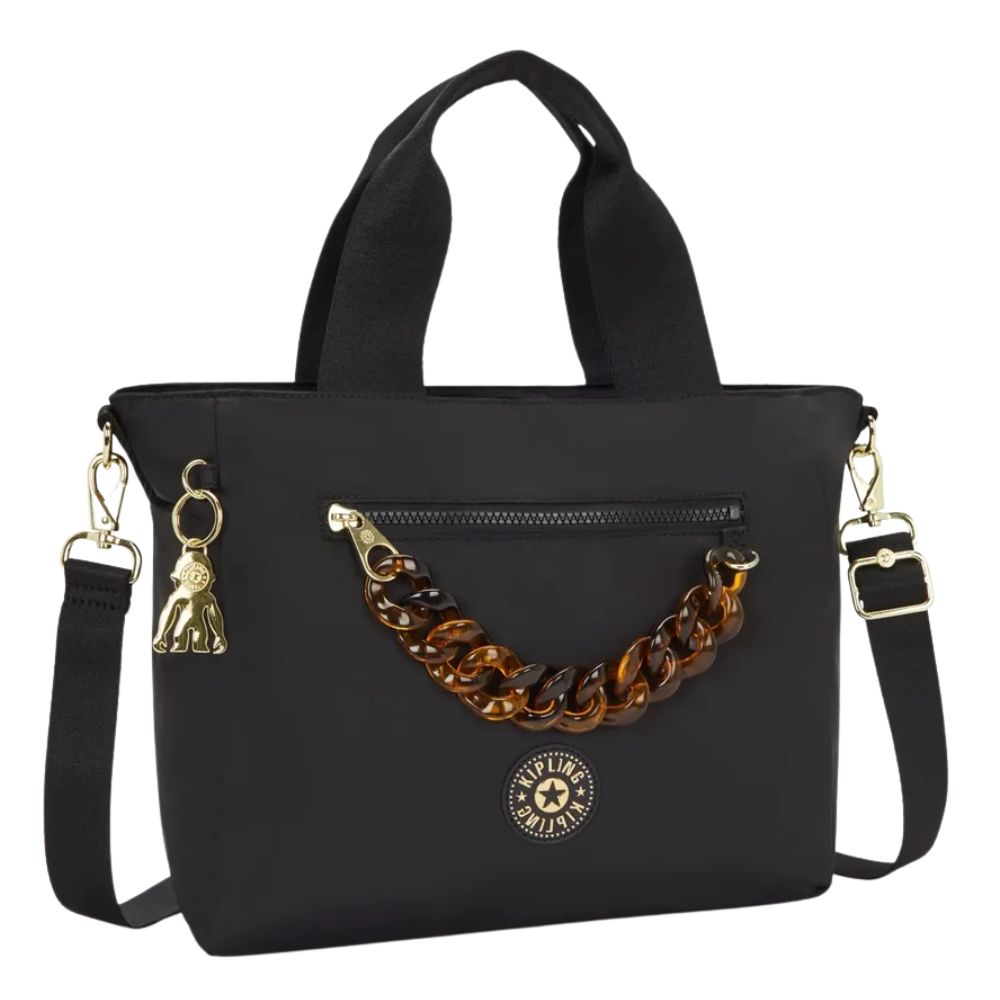 Kipling Cartera Charcoal Chain Neary FC