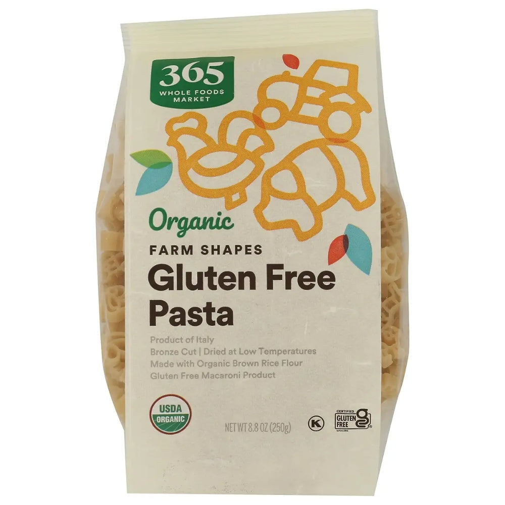365 Whole Foods Market Organic Farm Shapes Gluten Free Pasta 250g