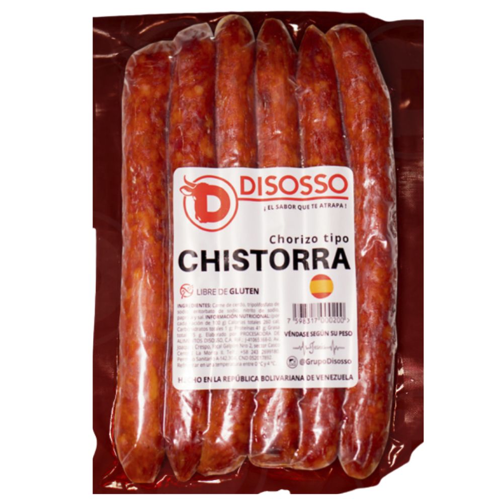 Chistorra Premium Disosso 6 Und