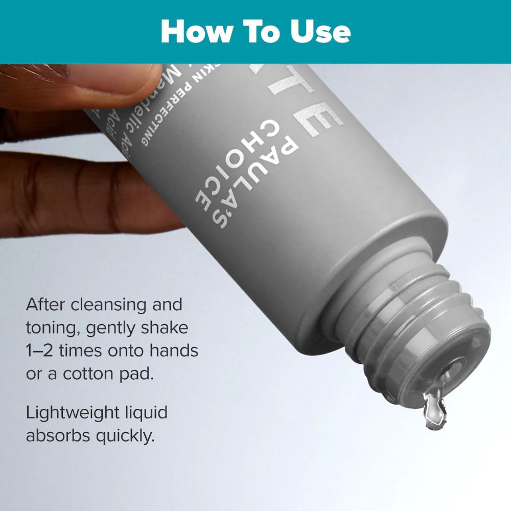 Paula's Choice Exfoliante Liquido AHA con 6 % de Acido Mandélico y 2 % de Acido Láctico 30ml