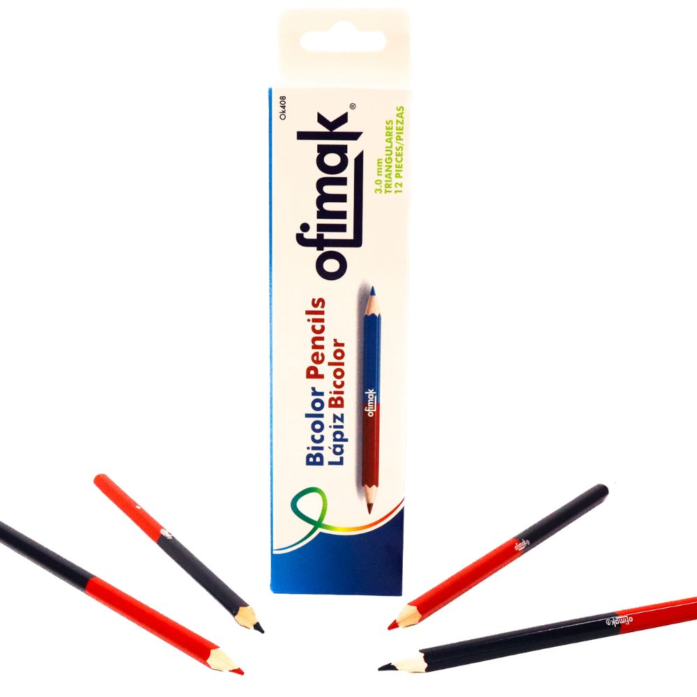 Ofimak Caja de Bicolor 12 Und