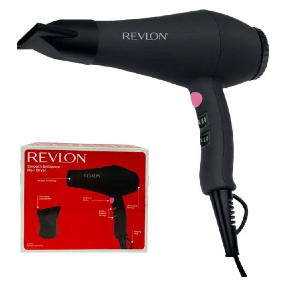 Revlon Secador Smooth Brilliance Hair Dryer It's Your Time to Shine