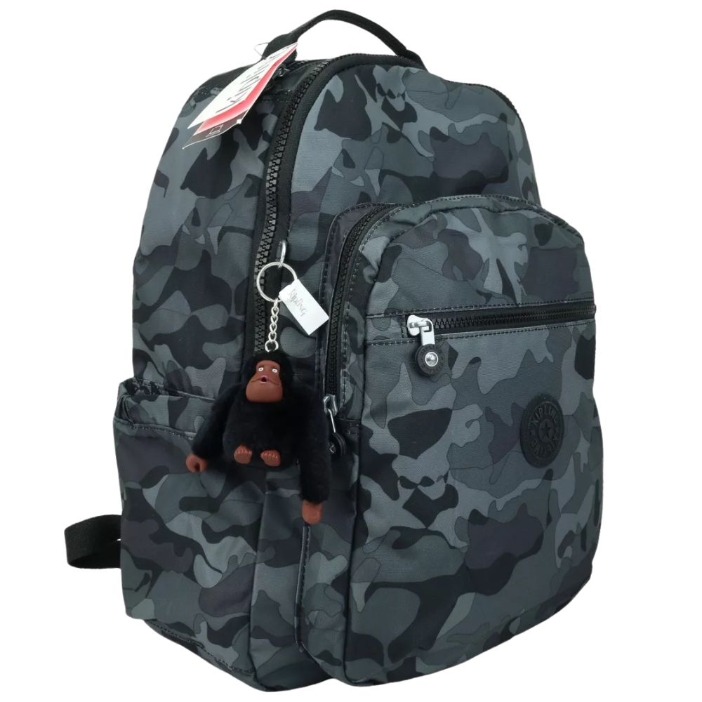 Kipling Bolso Camo Fog Seoul PRT Backpack