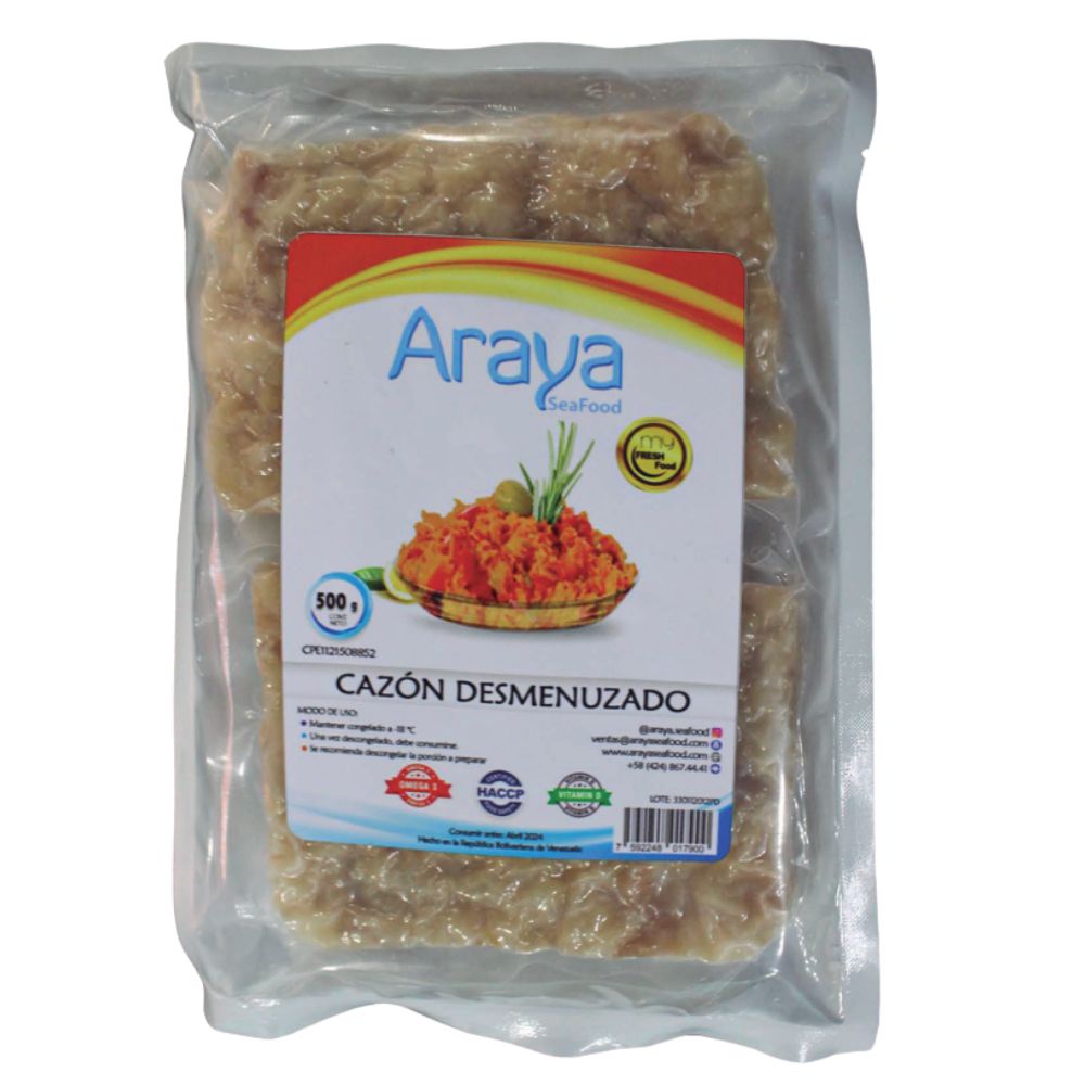 Araya Cazon Desmenuzado 500gr