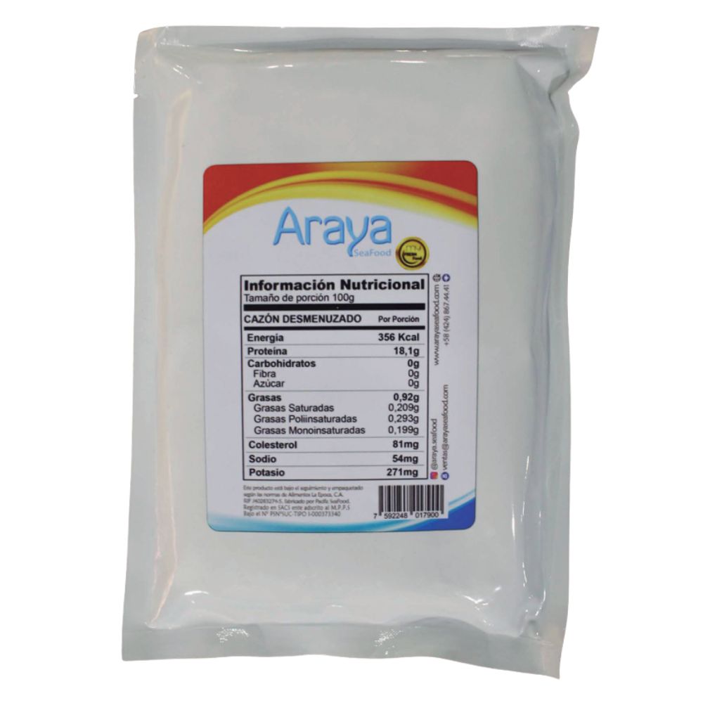 Araya Cazon Desmenuzado 500gr