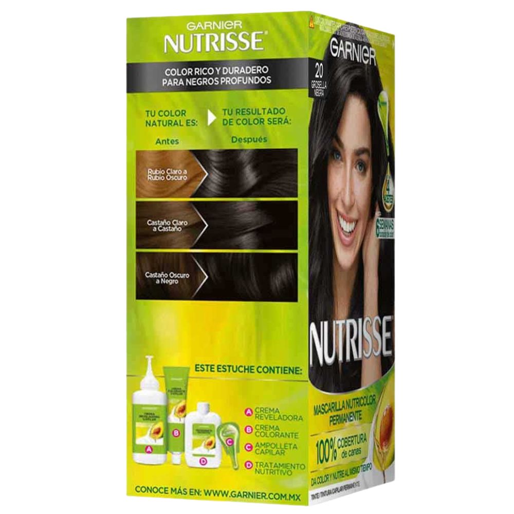 Tinte Nutrisse 20 Negro Iluminado