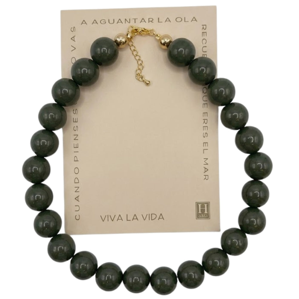 H&Co Collar Para Damas Forest Glow