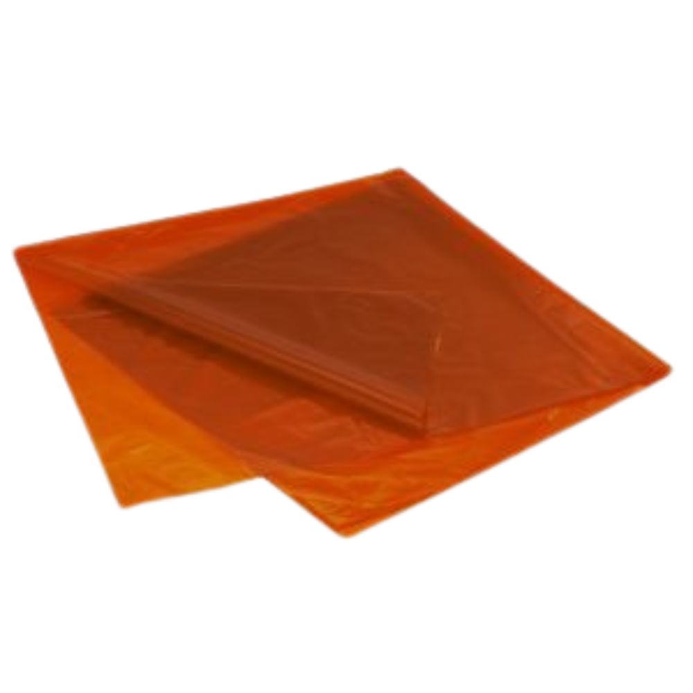 Papel Celofan Naranja 1 Pliego