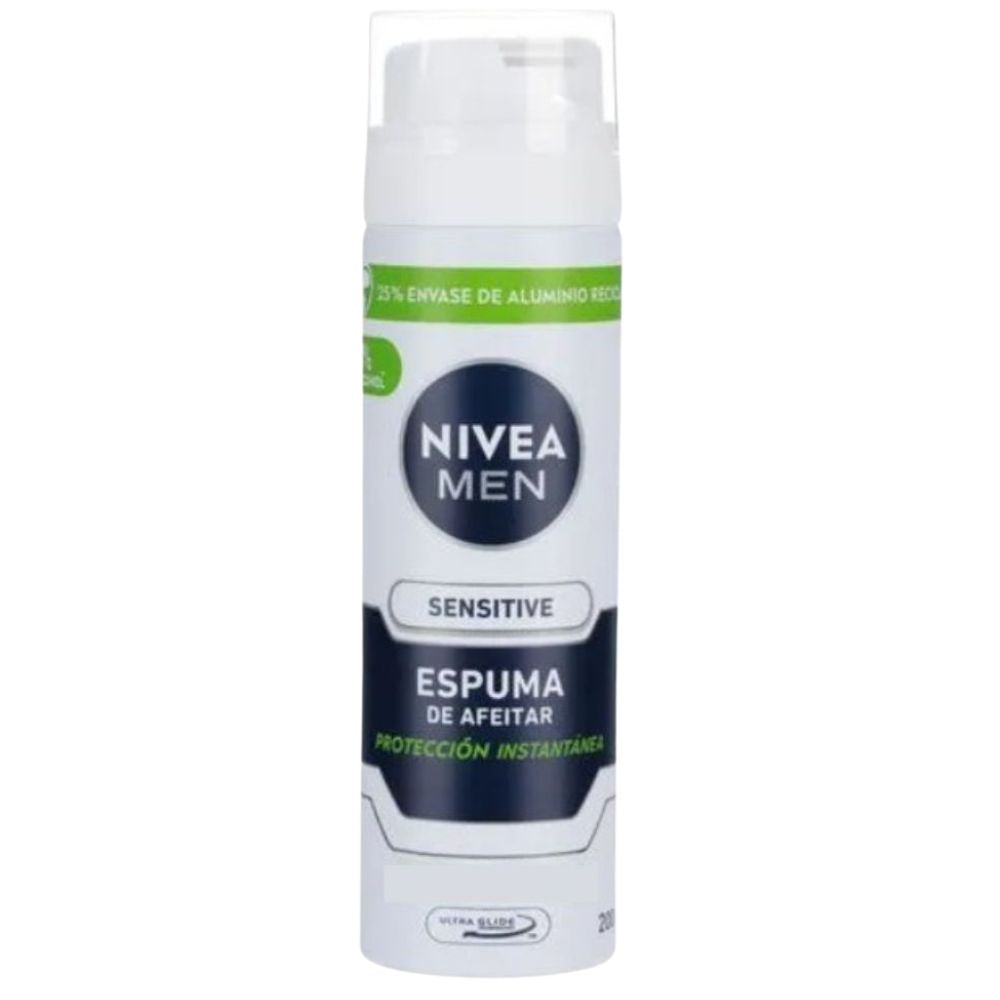 Espuma de Afeitar Nivea Sensitive Shaving 200 ml