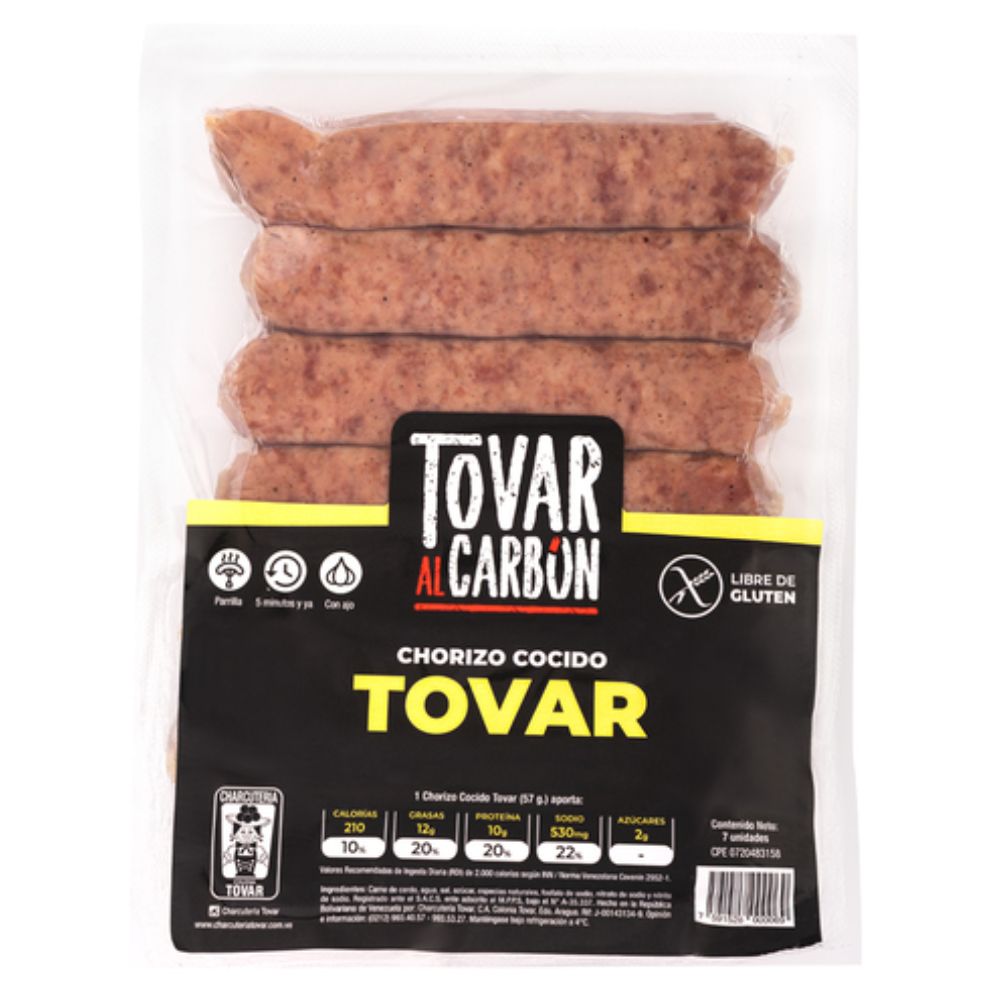 Charcuteria Tovar Chorizo Tovar 7 Und