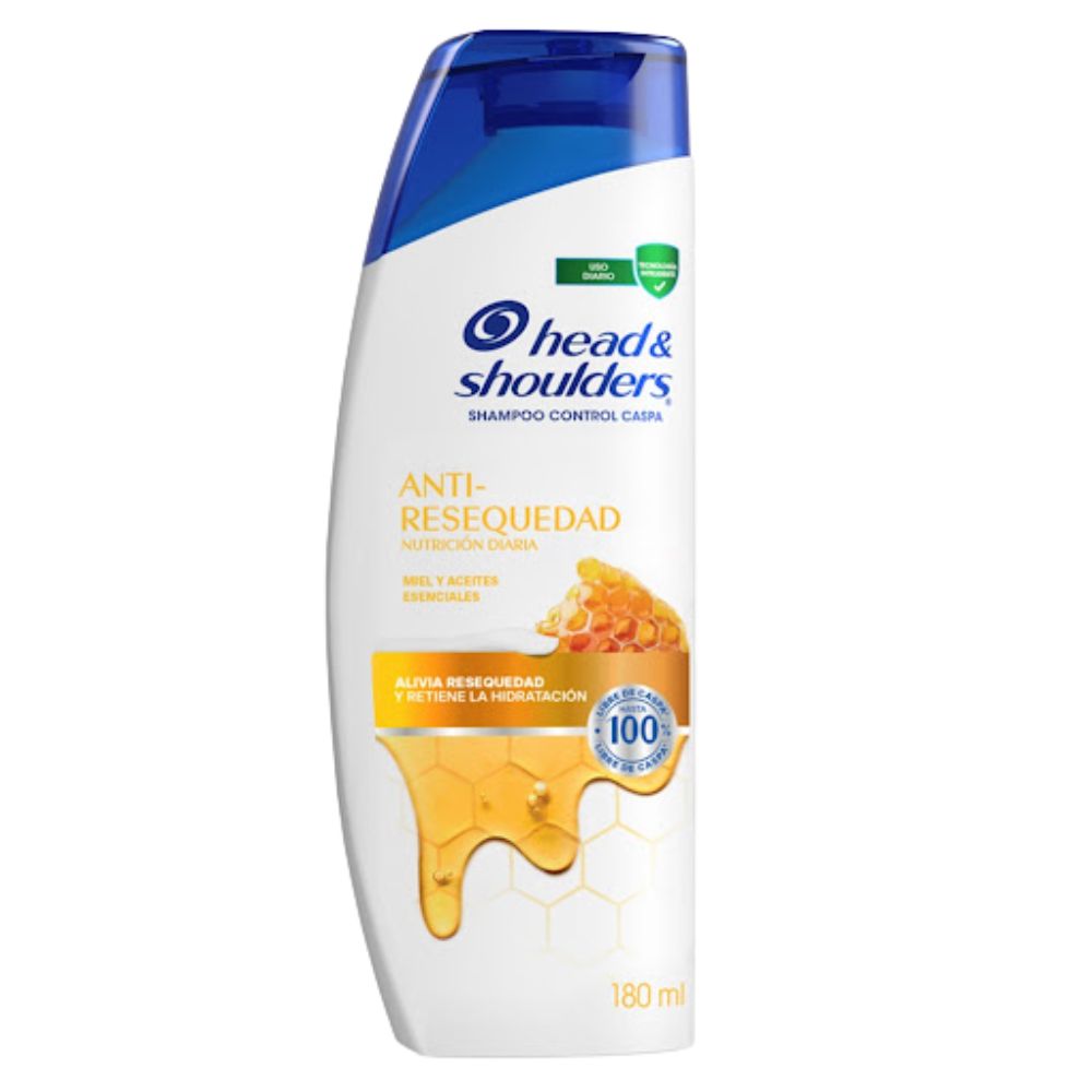 Shampoo Head & Shoulders Anti Resequedad 180 ml
