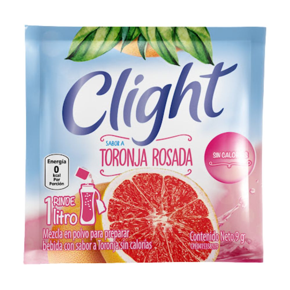 Clight Toronja Bebida En Polvo 9gr