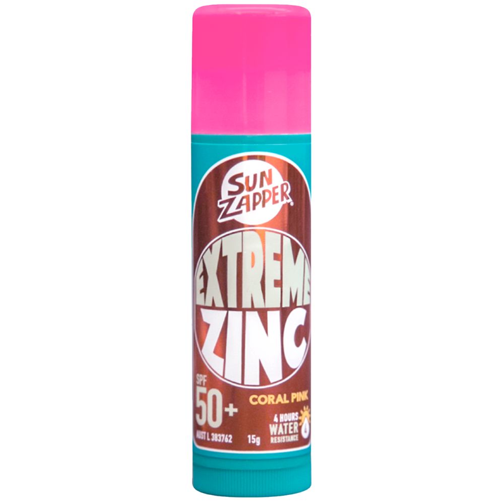 Protector Solar Sun Zapper Extreme Zinc Coral Pink 15gr