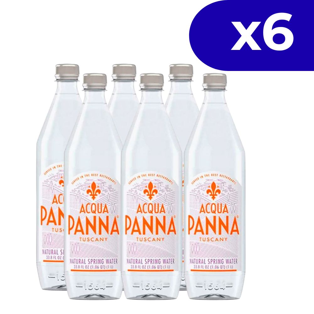 Acqua Panna Agua 1 Litro Pack 6 Und