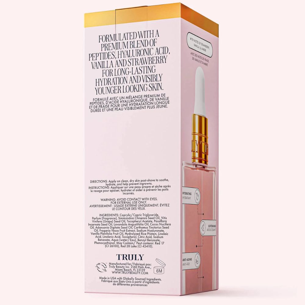 Truly Soft Serve After Shave Oil 90ml