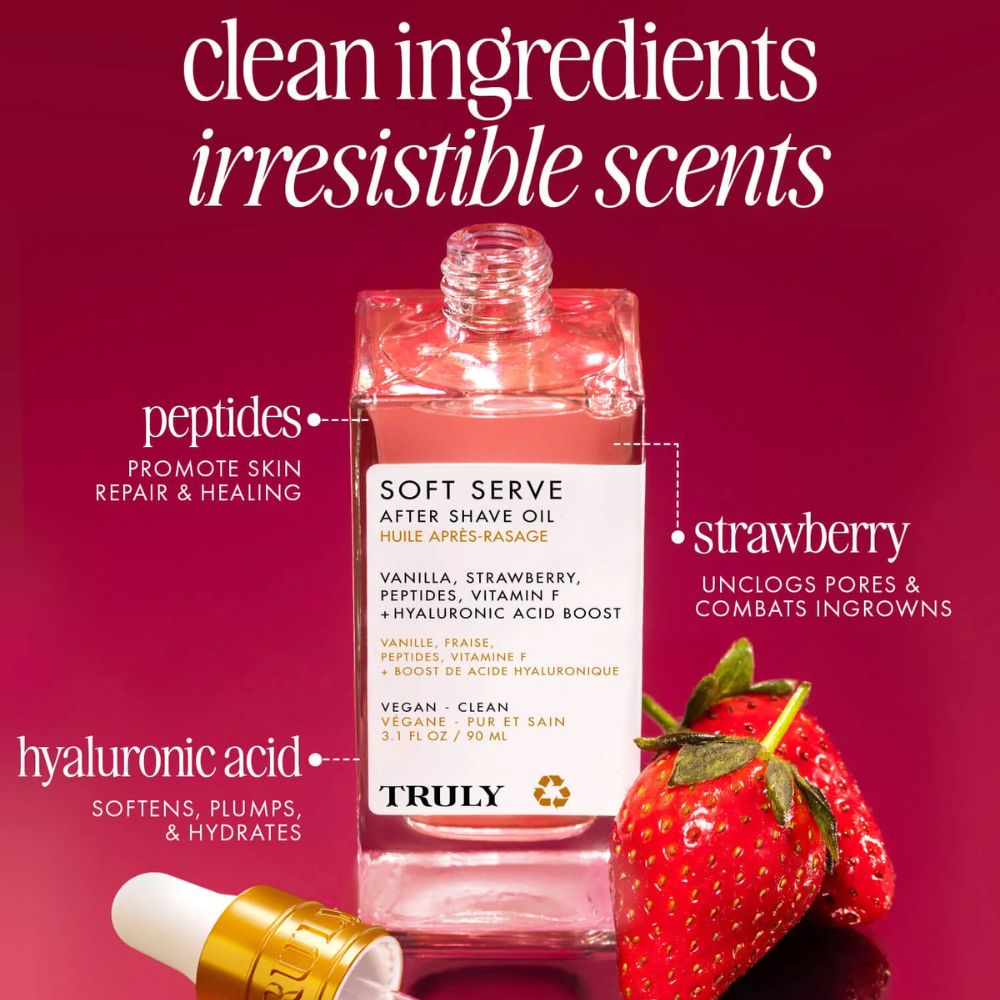 Truly Soft Serve After Shave Oil 90ml