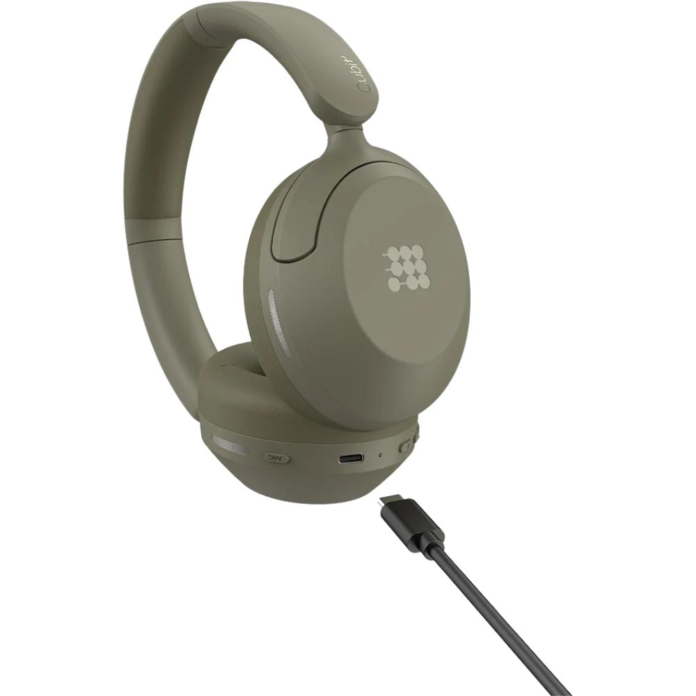 Cubitt Power Headphones Cancelación de Ruido Híbrida y Sonido Inmersivo