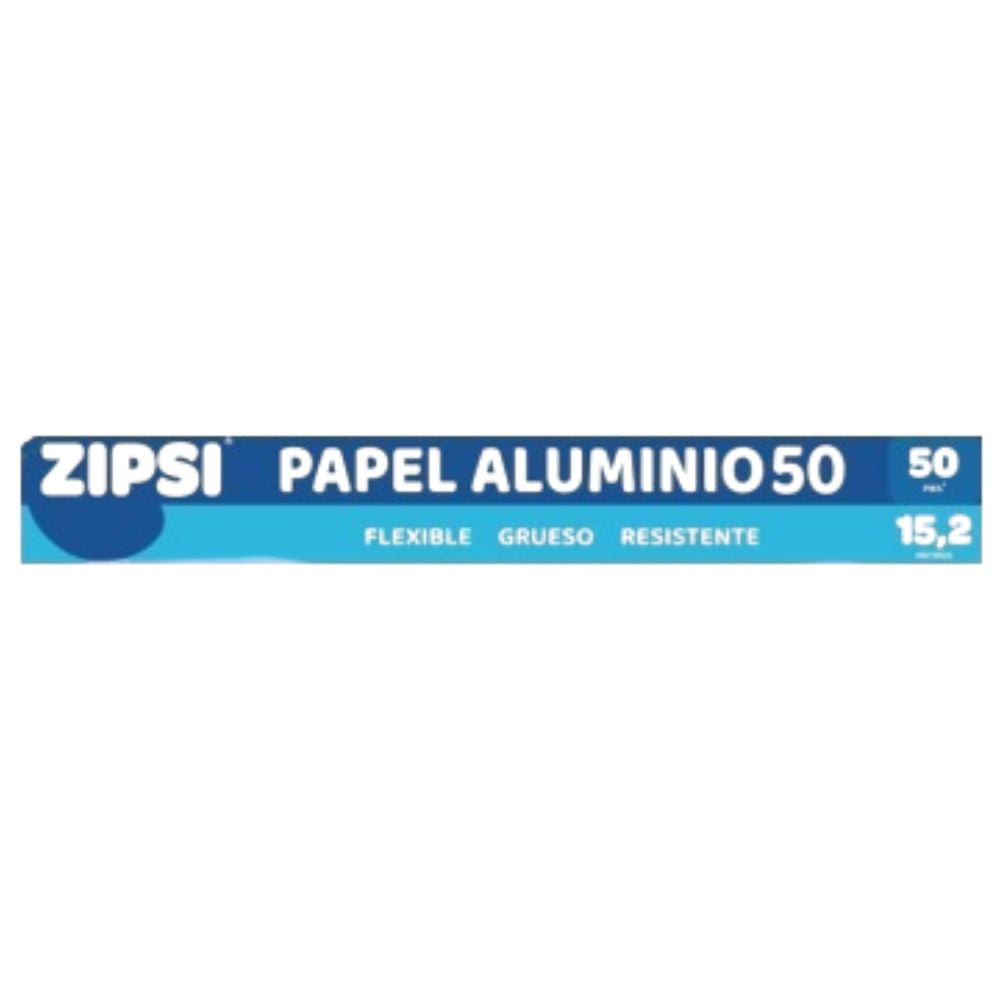 Papel Aluminio Zipsi 15.24m