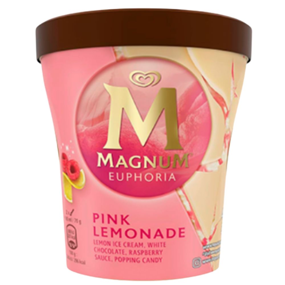 Helado Magnum Euphoria Pink Limonade 440ml