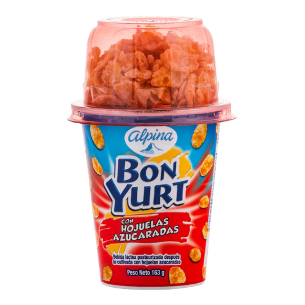 Bon Yurt Alpina Hojuelas Azucaradas 163gr